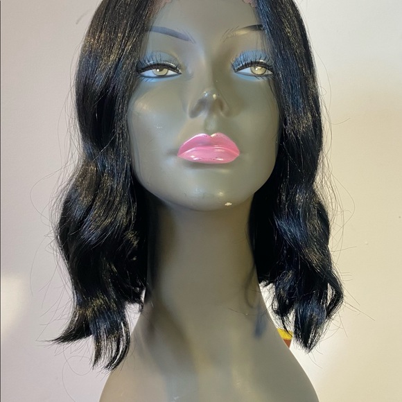 Tops M EVIE Lace front wig JETBLACK 1 - Picture 2 of 10